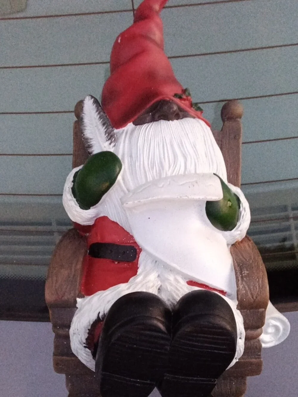 African American Gnome Holiday Figurine Christmas - Festive Home Decor